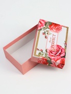 Набор подарочных коробок 10 в 1 Flowers, 32.5×20×12.5 - 12×7×4 см - Фото 5