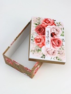 Набор подарочных коробок 10 в 1 Flowers, 32.5×20×12.5 - 12×7×4 см - Фото 10