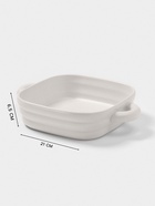 Форма для запекания Доляна «Зефир», 1.5 л, 21×21 см, квадратная, керамика, белая - Фото 2