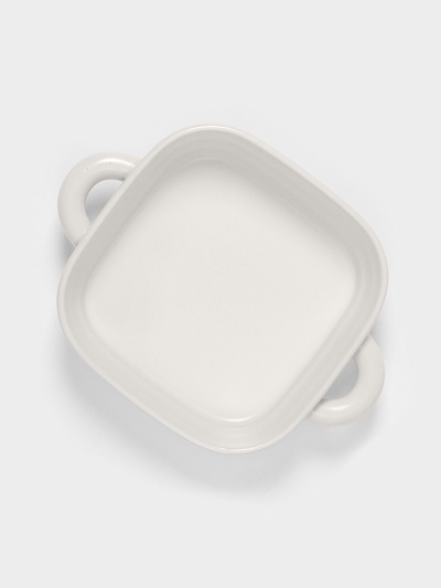 Форма для запекания Доляна «Зефир», 1.5 л, 21×21 см, квадратная, керамика, белая