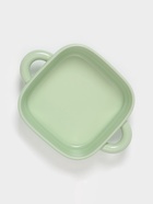 Форма для запекания Доляна «Зефир», 900 мл, 18×18 см, квадратная, керамика, зелёная - Фото 3