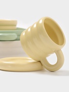 Салатники Доляна «Зефир», 700 мл, d=15.5 см, набор 2 шт., керамика, белые, зелёные - Фото 7