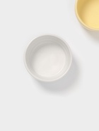 Салатники Доляна «Зефир», 250 мл, d=11 см, набор 2 шт., керамика, белые, жёлтые - Фото 4