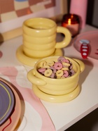 Горшочек для запекания Доляна «Зефир», 250 мл, 15×10.5×6.3 см, с ручками, с крышкой, керамика, жёлтый - Фото 9