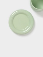 Чайная пара Доляна «Зефир», 350 мл, керамика, зелёная - Фото 3