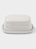 Маслёнка Доляна «Зефир», 16×13.5×5 см, керамика, белая - Фото 3