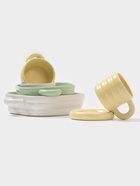 Маслёнка Доляна «Зефир», 16×13.5×5 см, керамика, белая - Фото 8