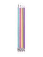 Набор карандашей чернографитных Calligrata. Pastel, 12 штук, HB, с ластиком, трёхгранный, пластиковый, МИКС - Фото 7