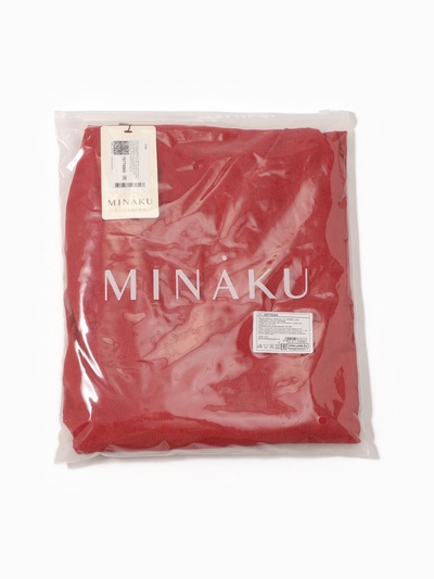 Брюки женские палаццо MINAKU, кирпичные, размер 40