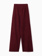 Брюки женские палаццо MINAKU, бордовые, размер 42 - Фото 12
