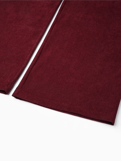 Брюки женские палаццо MINAKU, бордовые, размер 50