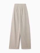 Брюки женские палаццо MINAKU, серо-бежевые, размер 40 - Фото 11