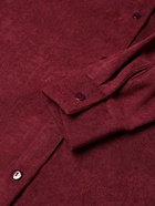 Рубашка женская MINAKU: Velvet Collection, размер 48, бордовый - Фото 9