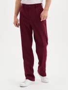 Брюки мужские MINAKU, размер 50, бордовые - Фото 1