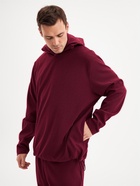 Кофта мужская, MINAKU, бордовая, размер 44 - Фото 3