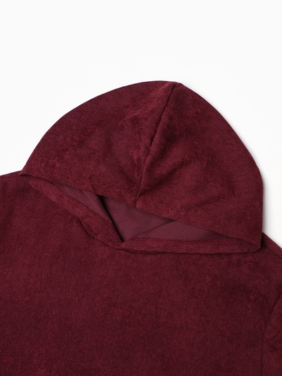 Кофта мужская, MINAKU, бордовая, размер 44