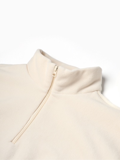 Костюм женский (анорак, брюки) MINAKU: Fleece Soft, размер 44, бежевый