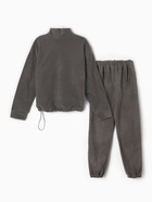 Костюм женский (анорак и брюки) MINAKU: Fleece Soft, цвет графит, р-р 44 10838211 - фото 13807934