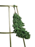 Искусственная ёлка «Праздничная смешанная», каркасная, 500 см, ветки отгибаются - фото 120058408