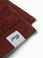 Полотенце вафельное LoveLife «Макан» 70×130 см, хлопок 100%, коричневое - Фото 4