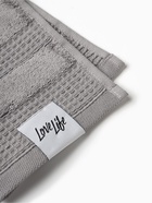 Полотенце вафельное LoveLife «Макан» 50×80 см, хлопок 100%, серое - Фото 4