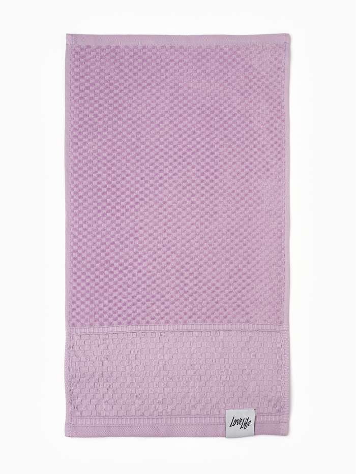 Полотенце махровое LoveLife «Ордос» 70×130 см, лавандовое, 100% хлопок, 430 г/м² - Фото 1