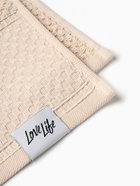 Полотенце махровое LoveLife «Ордос» 30×50 см, бежевое, 100% хлопок, 430 г/м² - Фото 4