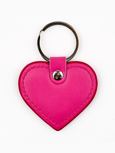 Брелок для ключей кожзам женский «Улыбнись», 6.1×9 см