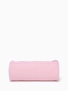 Косметичка - пенал на молнии школьная, розовая - Фото 3