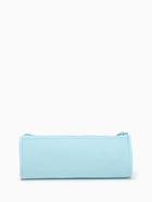 Косметичка - пенал на молнии школьная, мятная - Фото 3