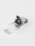 Зажим для штор для потолочного карниза, d=10×30 мм, 20 шт., цвет серебряный/белый - Фото 3