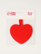 Зеркало карманное «Сердце», 8.4×9.5 см, в чехле из искусственной кожи, красное - Фото 6