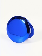 Зеркало складное «Металлик», d=6.5 см, с увеличением х2, синее - Фото 2