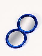 Зеркало складное «Металлик», d=6.5 см, с увеличением х2, синее - Фото 3