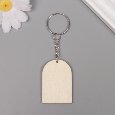 Брелок дерево "Пчела и соты. Витраж" 4,4х3х0,3 см