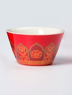 Набор для чайной церемонии ДЖЕКИЧАЙ «Сембоку», 5 предметов, на 3 персоны, чашка 50 мл, чайник 285 мл, керамика, красный - Фото 5