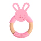 Подарочный набор для девочки «Прорезыватель, держатель, повязочка», 4 предмета, розовый, Крошка Я - Фото 4