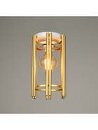 Светильник 91293/1 E27 40Вт белый-золото шампань 18х18х24 см BayerLux - фото 33089512