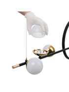 Светильник BayerLux «Миранда» LED 66 Вт 4000К черный 112×27×100 см - фото 32813416