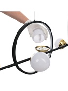 Светильник BayerLux «Миранда» LED 66 Вт 4000К черный 112×27×100 см - фото 32813418