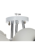 Люстра 2717/6 E27 40Вт бело-хромовый 70х70х25 см BayerLux 10858295