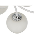 Люстра 2717/6 E27 40Вт бело-хромовый 70х70х25 см BayerLux 10858295