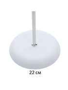 Торшер "Тренд 2" 1х40Вт Е27+1хЕ27 40Вт белый 22х22х180 см. 10858302