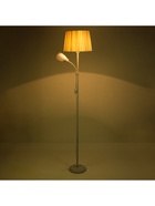 Торшер "Тренд 2" 1х40Вт Е27+1хЕ27 40Вт белый 22х22х180 см. 10858302