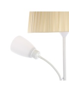 Торшер "Тренд 2" 1х40Вт Е27+1хЕ27 40Вт белый 22х22х180 см. 10858302