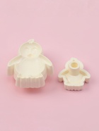 Печати для теста и мастики Доляна «Пингвин», набор 2 шт., пластик, молочные - Фото 2