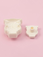 Печати для теста и мастики Доляна «Совушка», набор 2 шт., пластик, молочные - Фото 2