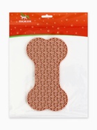 Коврик для лизания на присосках 11×20 см, бежевый - Фото 4