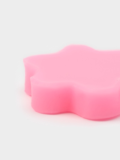 Молд для заливки Доляна «Фиалка», силикон, 5.5×5.5×1.2 см, розовый