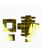 Коробка для конфет «Золотистая», 10.5?10.5?3.5 см (комплект 5 шт) - фото 42195911